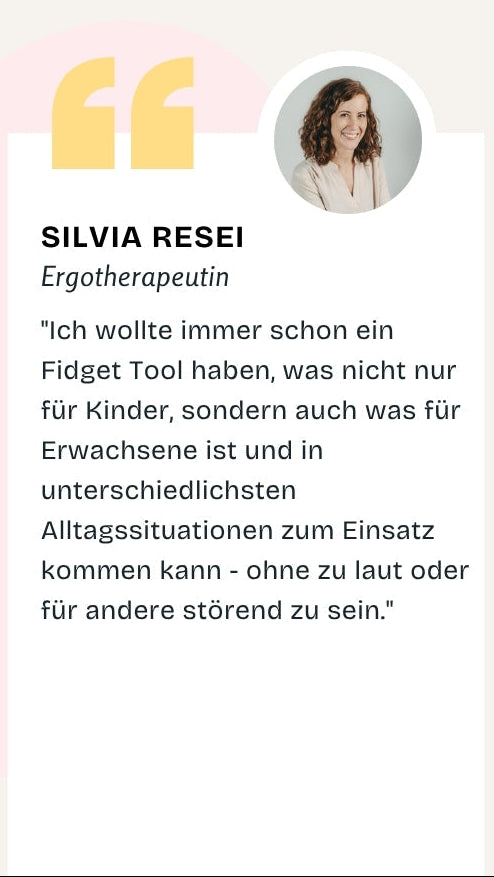 Yelli „Der Fröhliche" – Pailletten, Sanduhr und Schmetterling, ab 3 Jahren