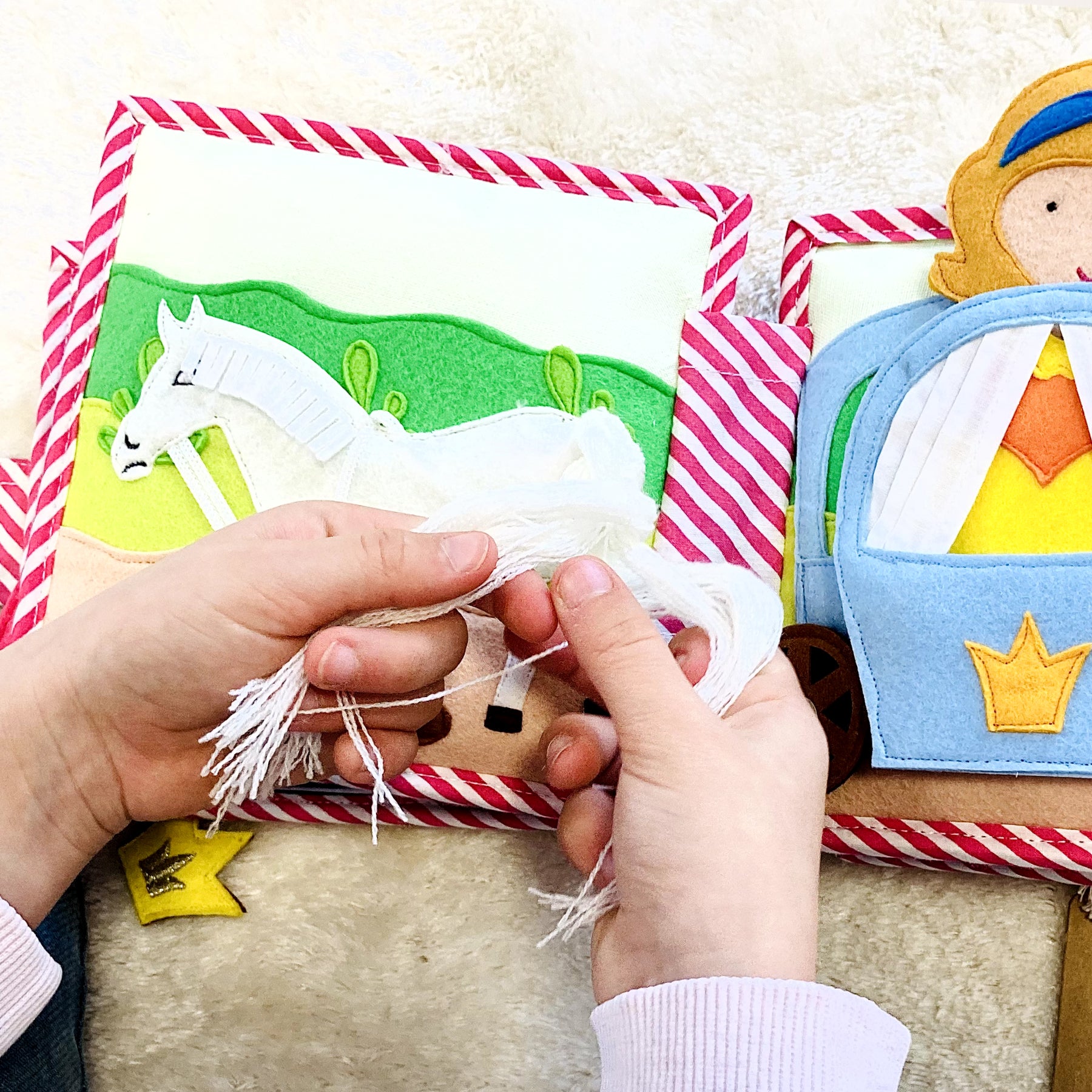 Little Princess – 6 Page Mini Quiet Book