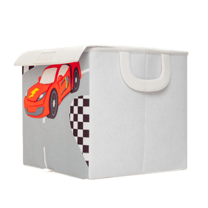 Boîte de rangement - Voiture de course (carrée)