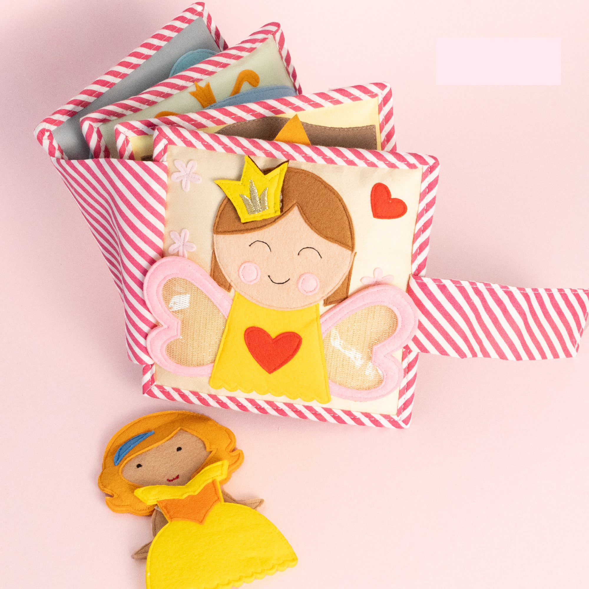 Kleine Prinzessin – 6 Seiten Mini Quiet Book