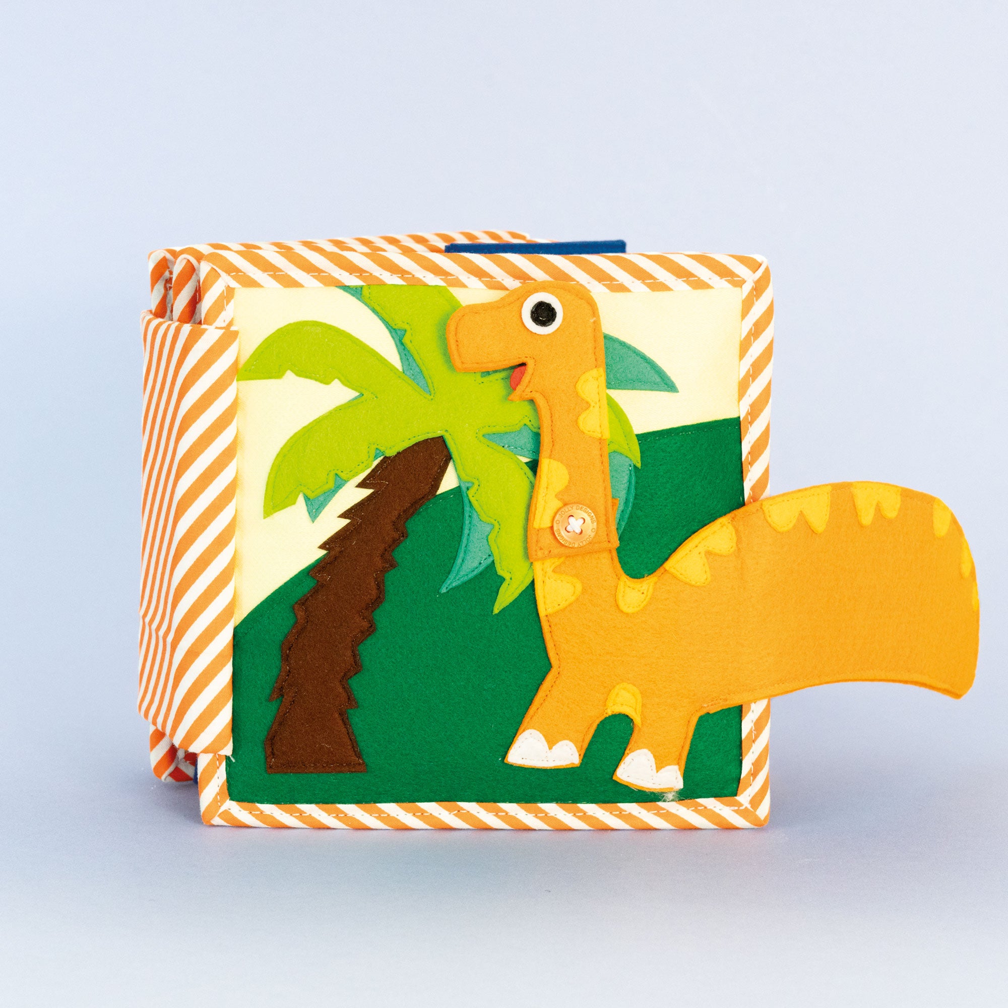 Dino Friends - 6 Pages Mini Quiet Book