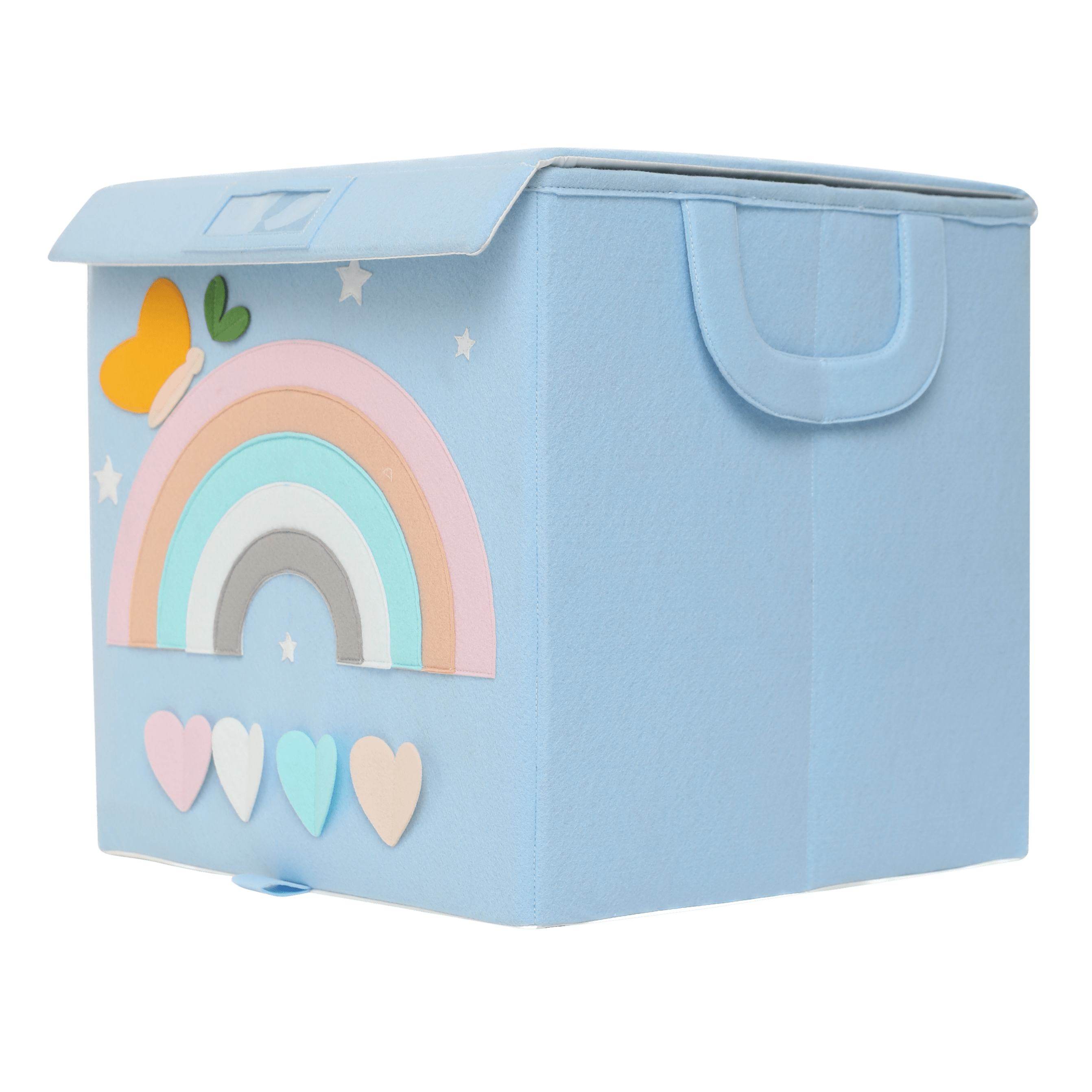 Verträumter Regenbogen - Aufbewahrungsbox (eckig)