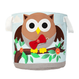 Owl - Storage Box (round)