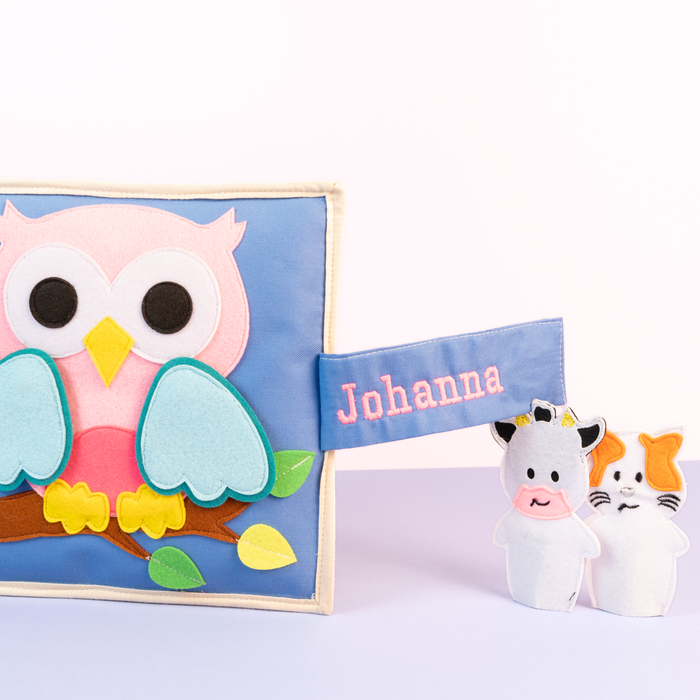 Petit hibou coloré 