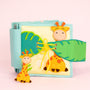 Jolly Jungle - 6 pages Mini Quiet Book