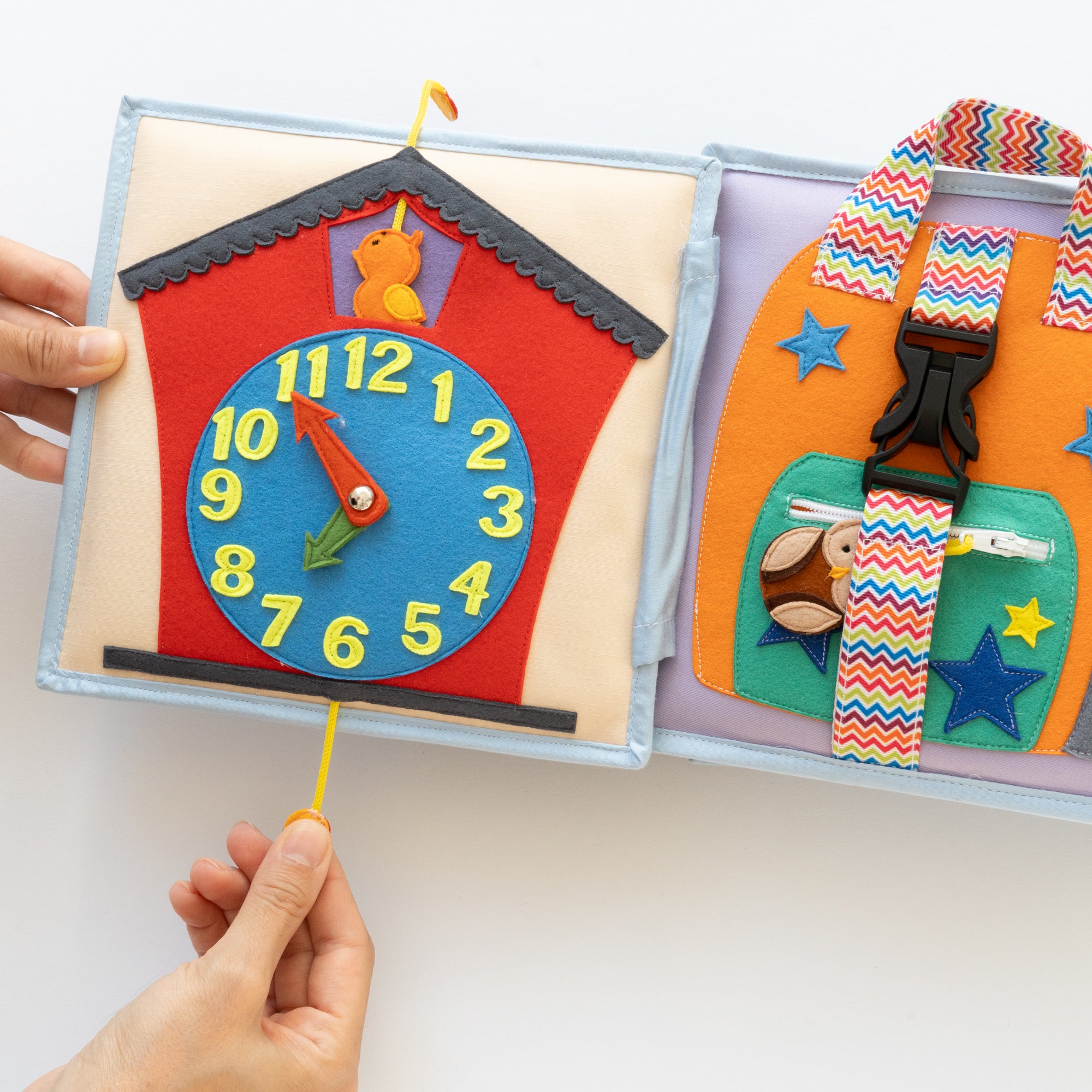 My First School Day - 6 pages Quiet Book