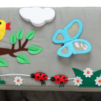 Activity Sessel mit Schmetterling und Biene Auflage