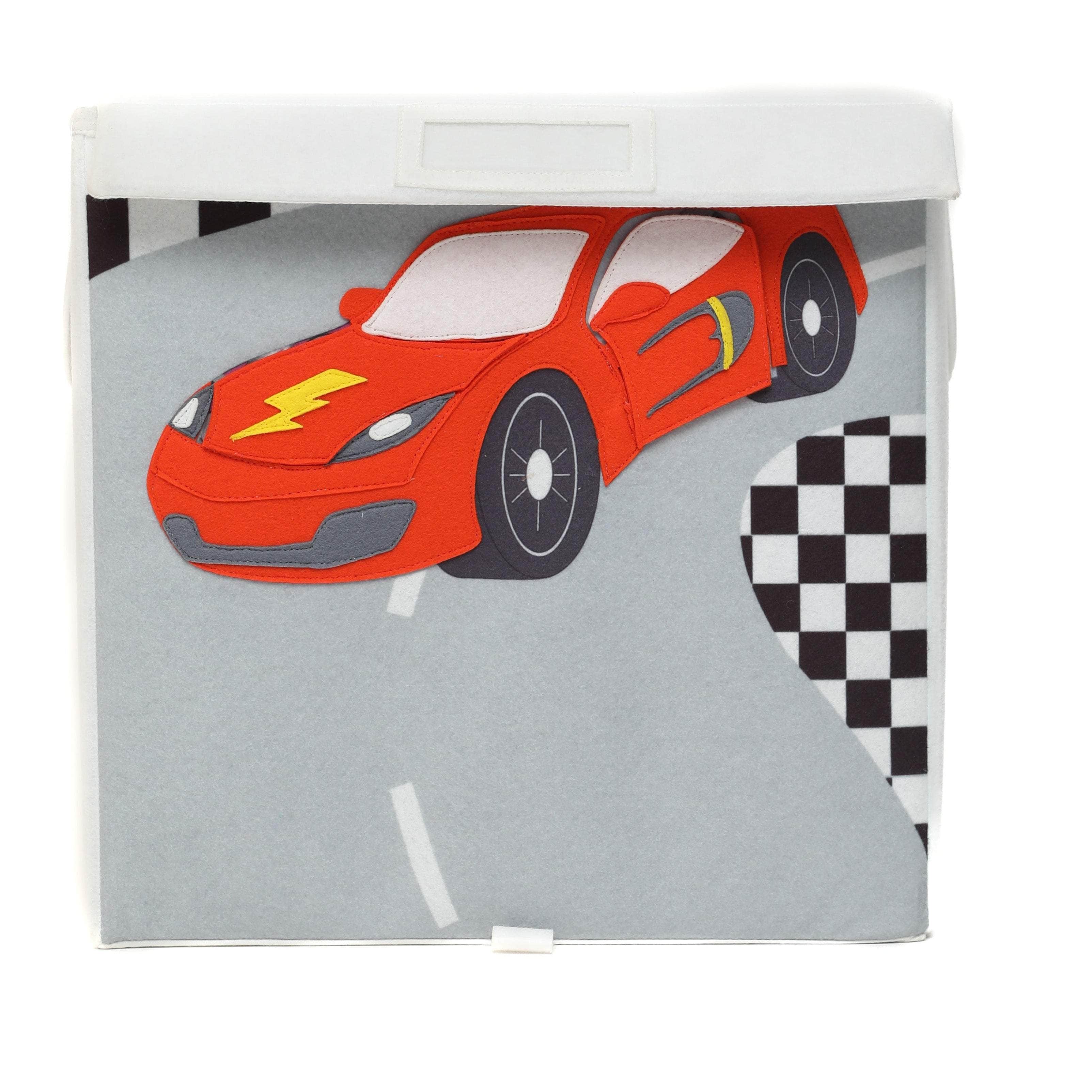 Racing Car - Storage Box (square)
